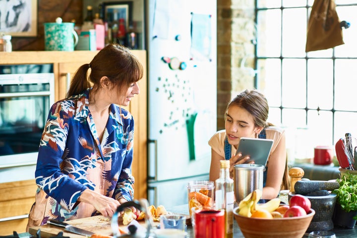 Think about replacing snacks with easy-to-reach bowls of fruit on your countertop, to make healthy swaps easier.