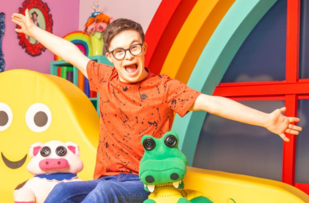George, who has Down’s syndrome, is an actor, dancer and ambassador for the charity