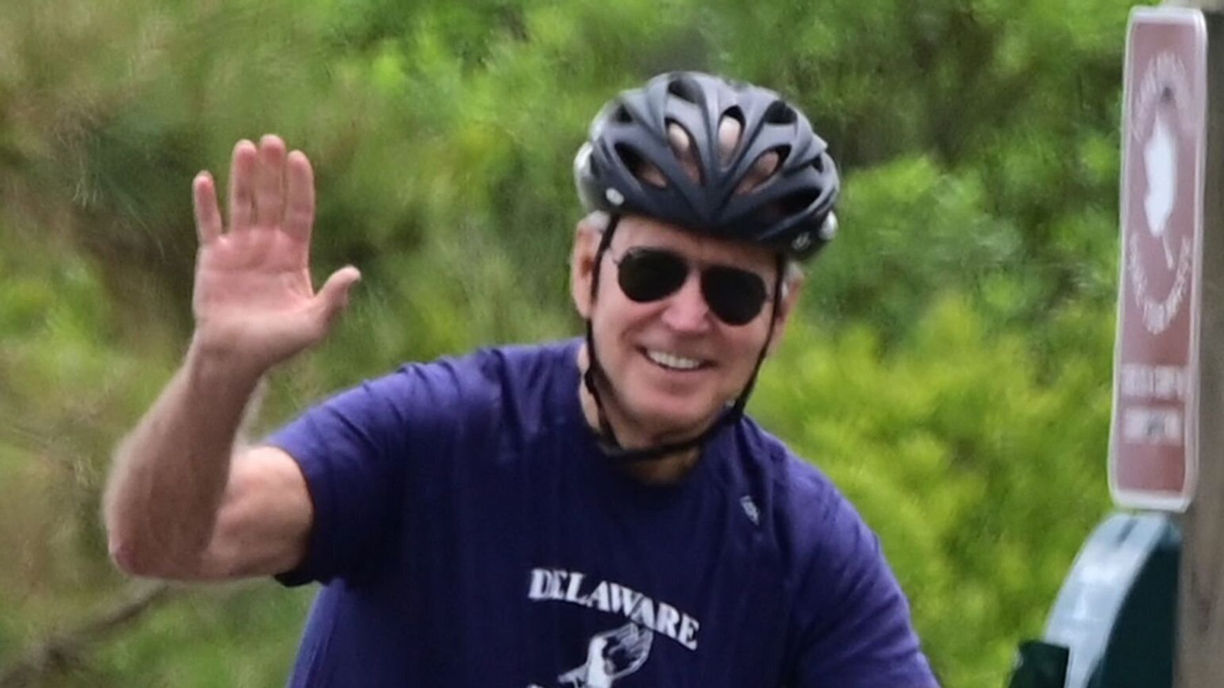 Fox News Host Criticizes Joe Biden For ... Riding A Bike