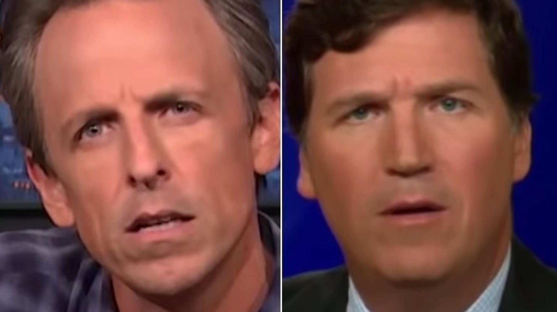 Seth Meyers Hits Tucker Carlson With A Career Alternative And A Spot-On Impression