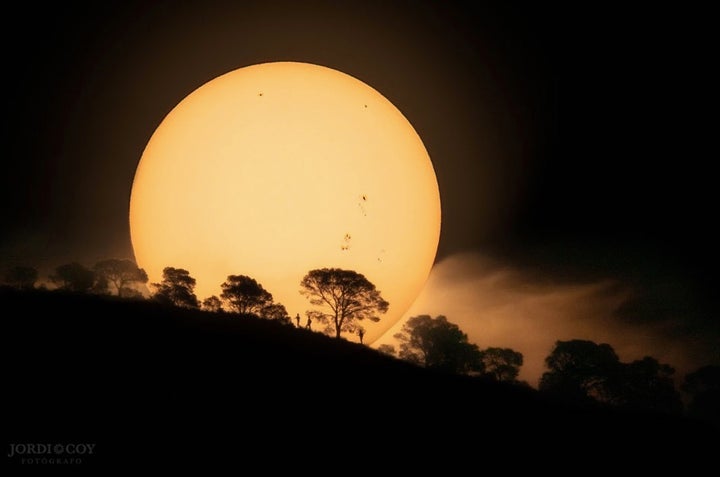 La 'Imagen de Astronomía del Día' del fotógrafo Jordi L. Coy elegida por la NASA.