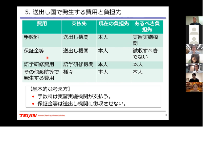 帝人フロンティアの取り組み