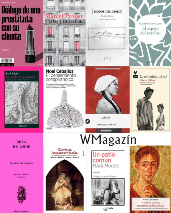 Mosaico de portadas de libros de editoriales pequeñas independientes.