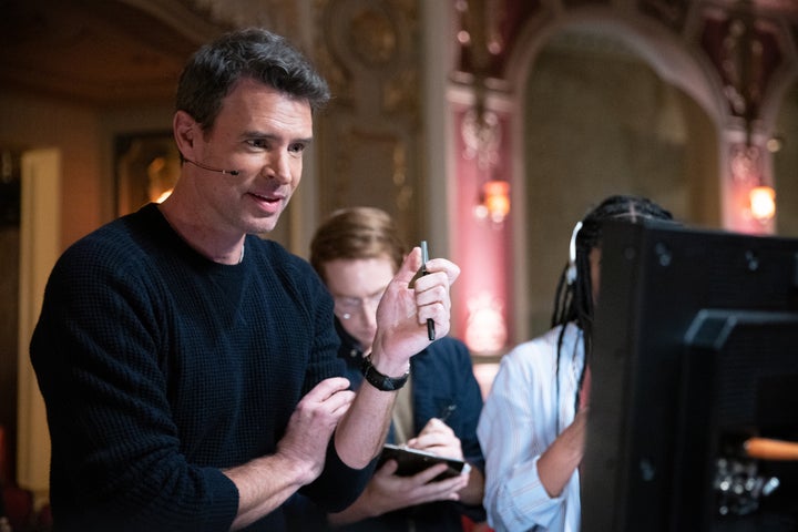 Scott Foley as Nick, the executive producer of a reality dance competition show on "The Big Leap."