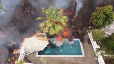  Lava From Spanish Volcano Slows Down, Sparking Fears Of Further Devastation