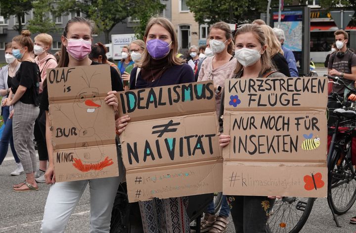 Γερμανοί μαθητές στις διαδηλώσεις «Παρασκευές για το Κλίμα».