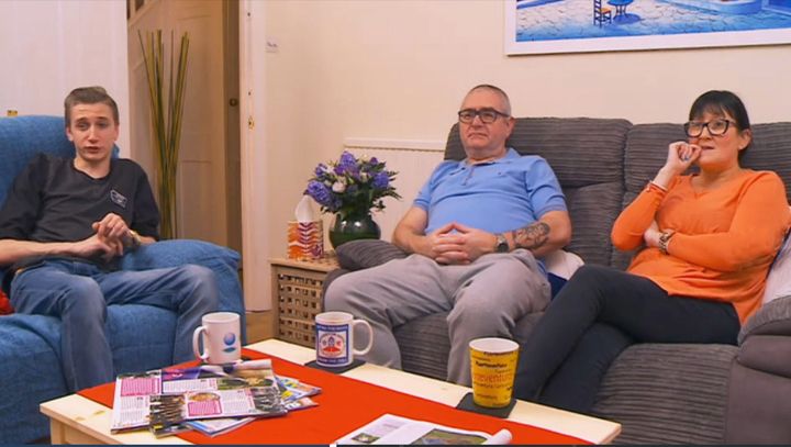 The Manuels on Gogglebox in 2016