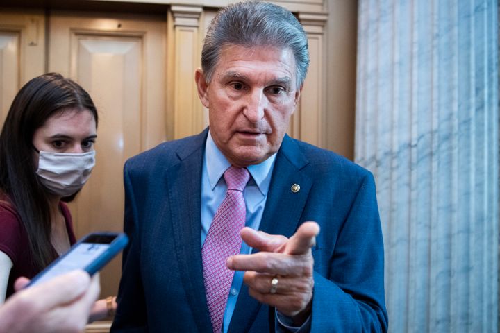 Sen. Joe Manchin (D-W.Va.) helped write the Freedom To Vote Act, but has so far opposed filibuster changes that would enable it to pass.