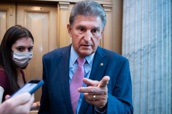 Sen. Joe Manchin (D-W.Va.) helped write the Freedom To Vote Act, but has so far opposed filibuster changes that would enable it to pass.