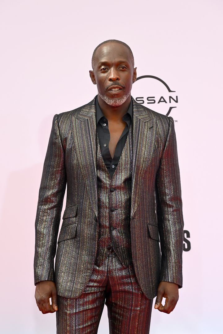 Michael Kenneth Williams pictured at the BET Awards earlier this year