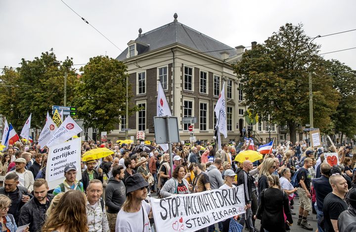 Ολλανδία, διαμαρτυρία 