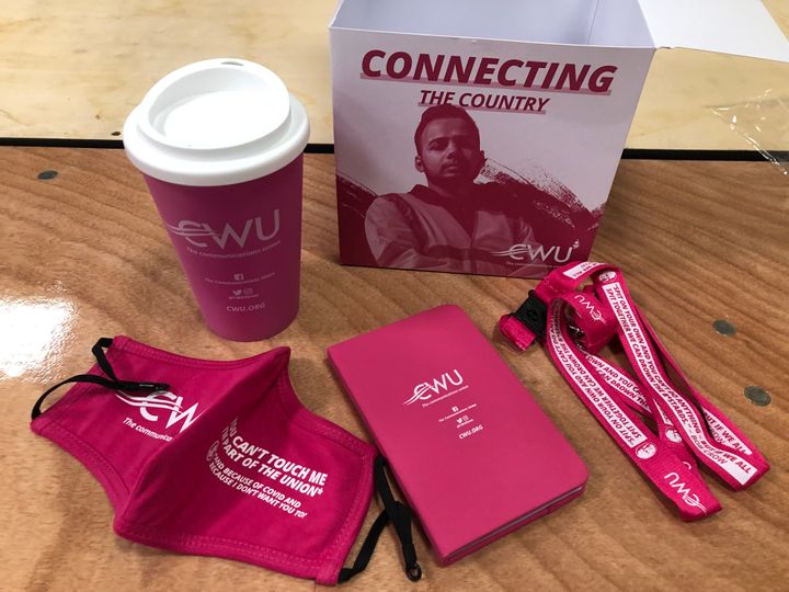 CWU freebie at Labour Party conference
