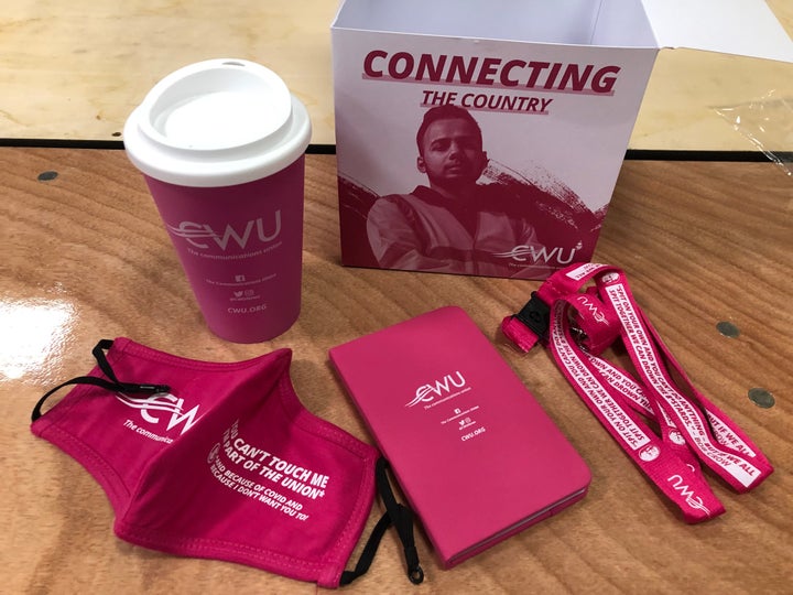 CWU freebie at Labour Party conference