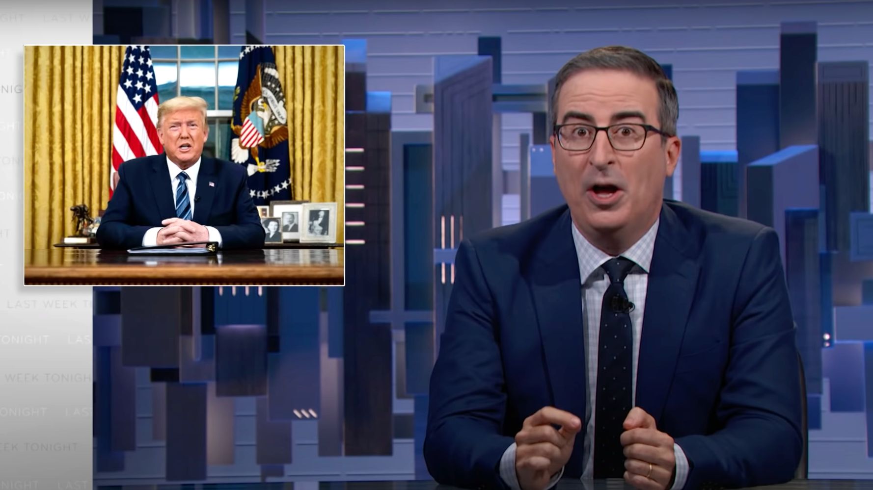 John Oliver Paints A Picture Of Life If Trump Was Still President