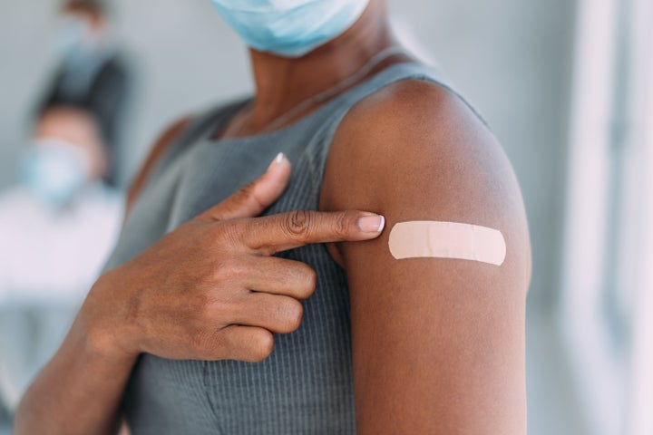 A new study shows people in high-transmission settings have high levels of protection if they've been vaccinated and had COVID-19. 