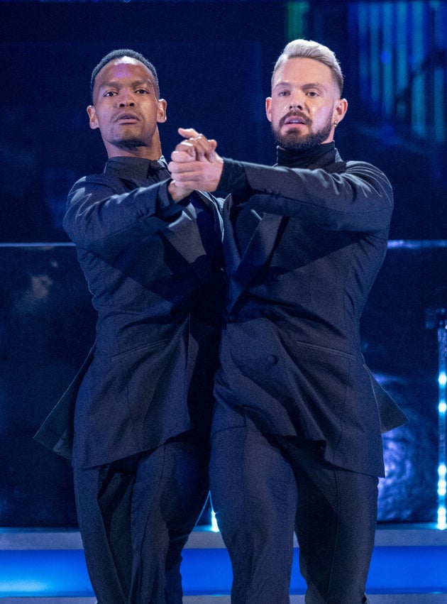 John Whaite and Johannes Radebe on this year's