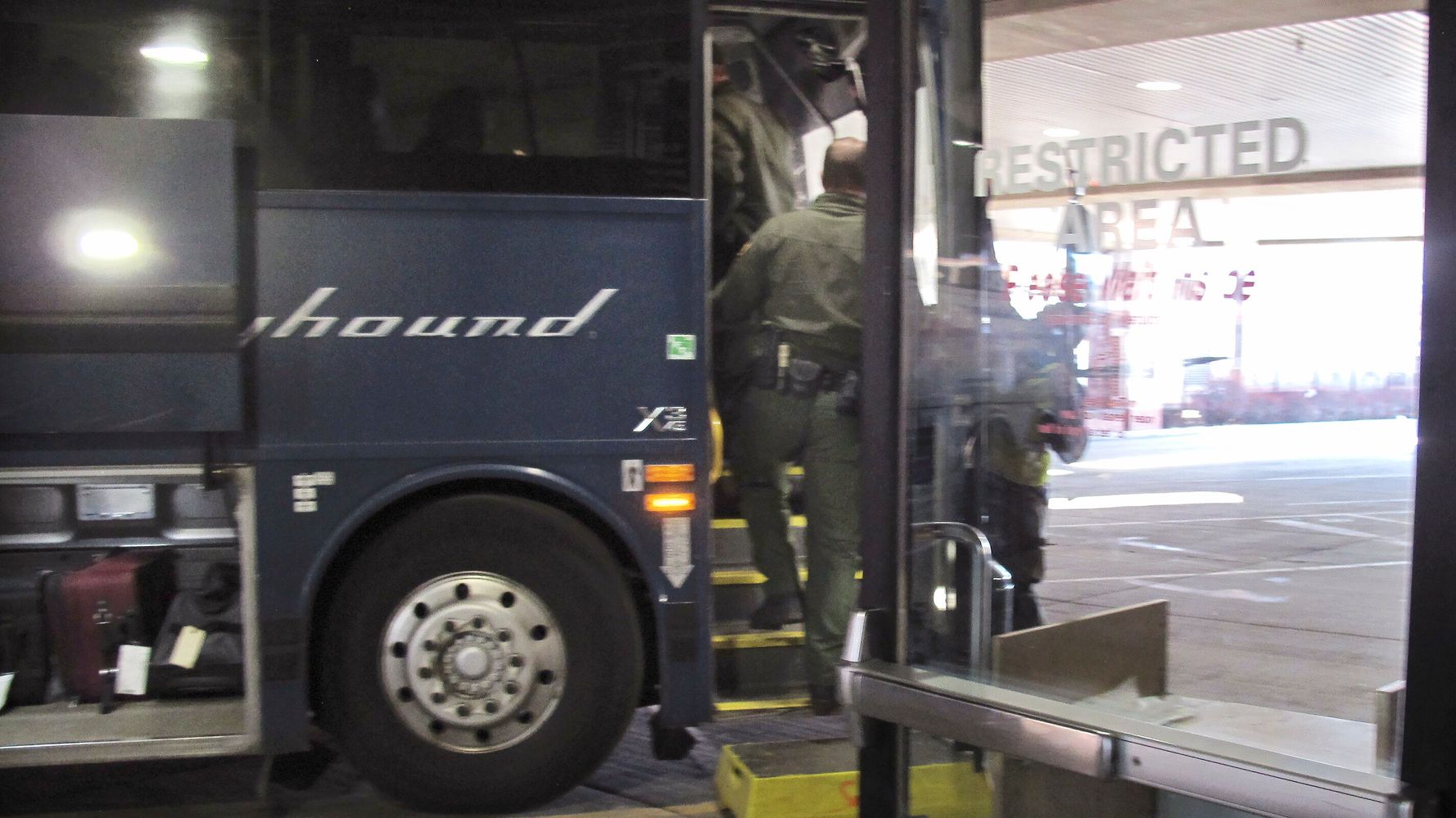 Greyhound Settles Lawsuit Over Immigration Sweeps On Buses
