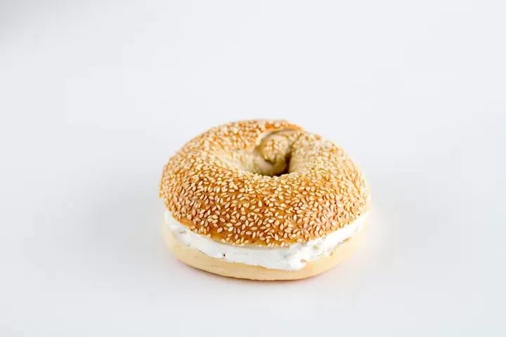 Bagel con crema de queso