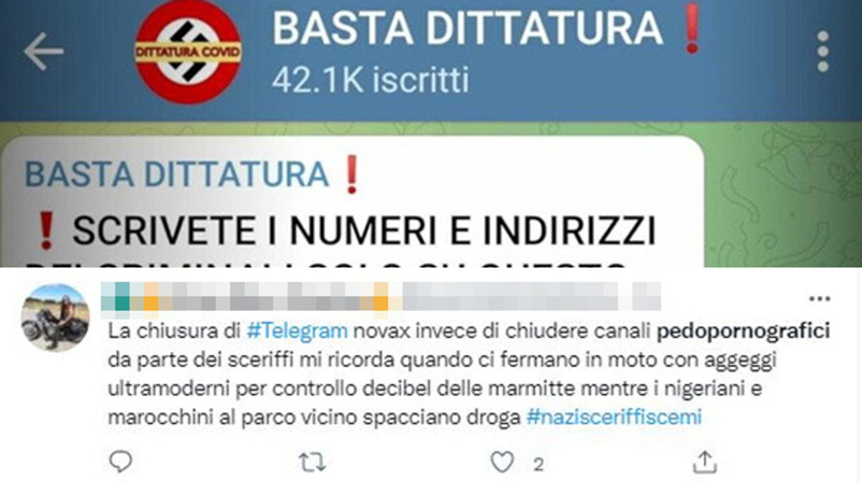 dopo il blocco dei no vax su telegram gli utenti rilanciano e i gruppi pedopornografici l huffpost