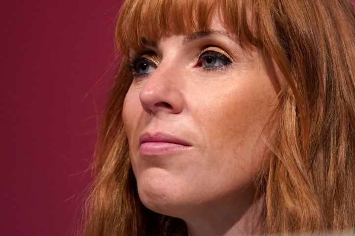 Angela Rayner paid tribute to the LGBT+ community, saying they had 'loved and cared' for her when she felt neglected as a teenager.
