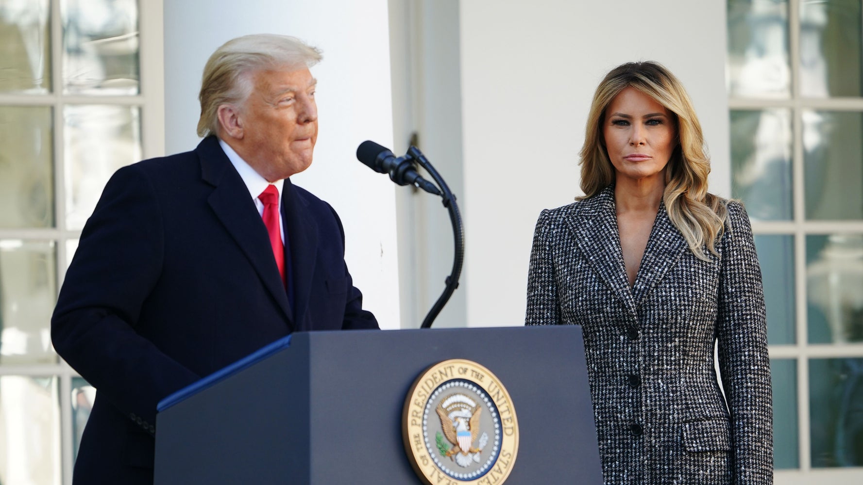 'Disengaged' Melania Trump Was Asleep On Election Night, New Book Says