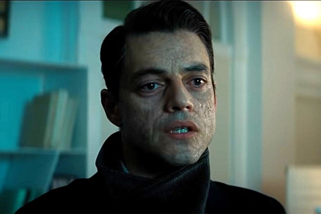 Rami Malek as villain Safin in No Time To