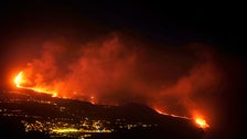  Lava From Spanish Volcano Eruption Reaches Atlantic Ocean