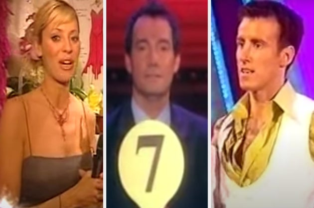 Tess Daly, Craig Revel Horwood and Anton Du Beke during the very first