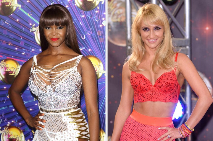 Oti Mabuse and Aliona Vilani