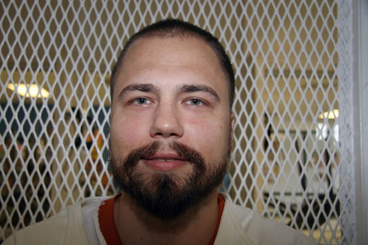 Clinton Young, shown outside death row on Oct. 1, 2017, at a prison near Livingston, Texas. A judge had scheduled Young's execution for Oct. 26, 2017.
