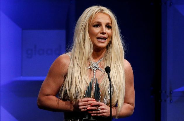 Britney Spears, ici lors du GLAAD Media Awards à Beverly Hills aux États-Unis, le 12 avril 2018.