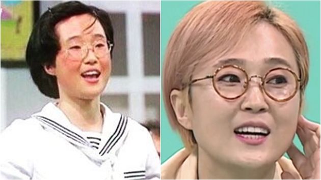 데뷔 초 송은이의 모습 /현재 MBC '전지적 참견 시점' 방송