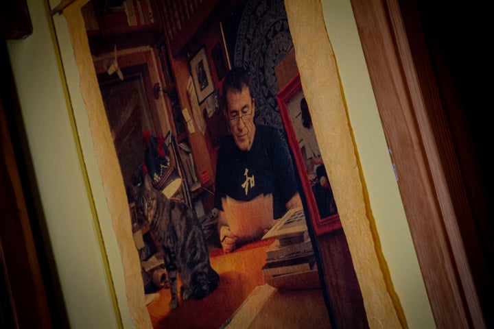 Una foto que adorna el despacho de Fernando Sánchez Dragó.