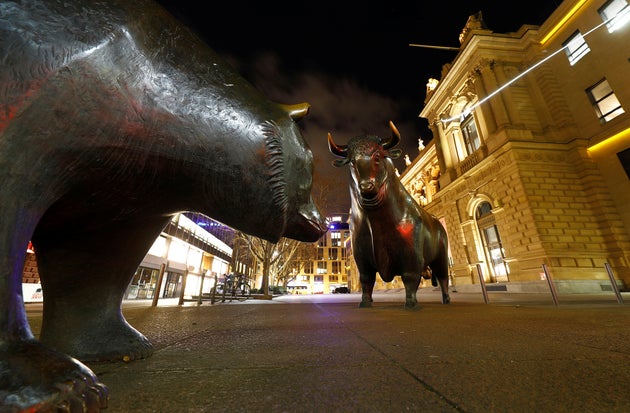 Tο γερμανικό χρηματιστήριο (Deutsche Boerse) στη Φρανκφούρτη, Γερμανία, 12 Φεβρουαρίου 2019. REUTERS/Kai Pfaffenbach