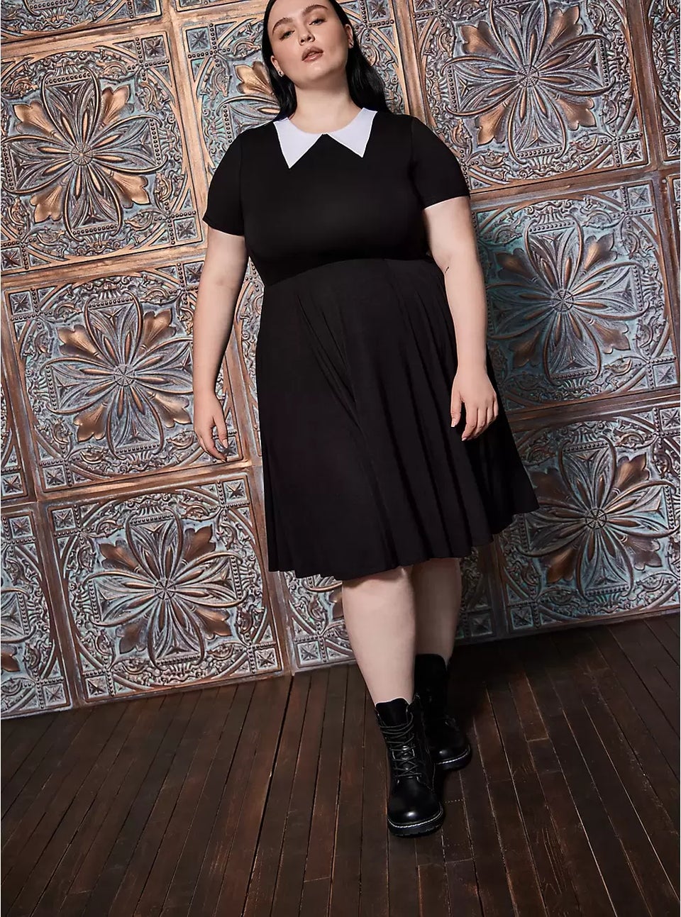 Plus size wednesday store addams