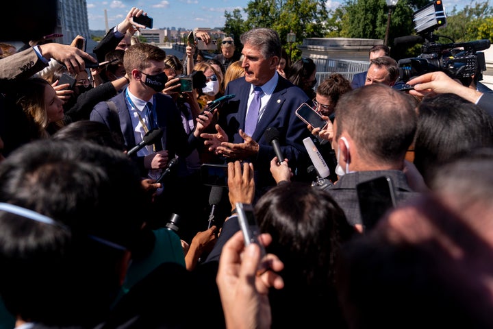 Sen. Joe Manchin (D-W.Va.), a conservative Democrat from a state Donald Trump won by nearly 40 points, said if Democrats want