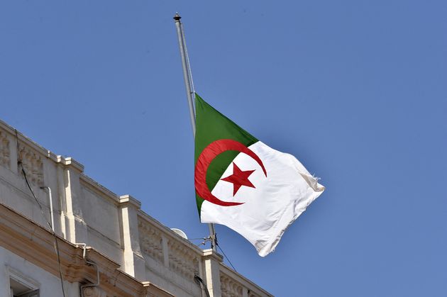 Le drapeau algérien.