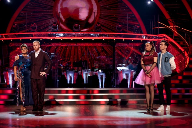Nina Wadia and Katie McGlynn were in this week's dance