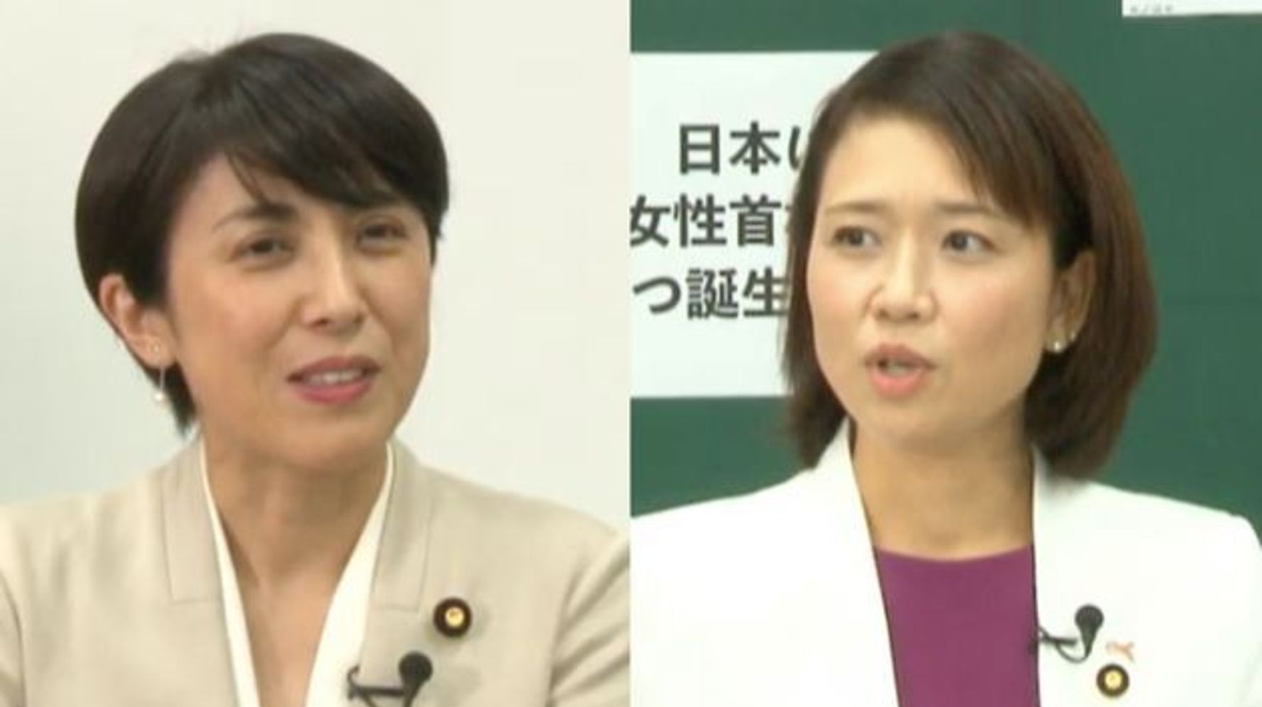 首相指名選挙で 女性首相 に1票 参院議員が 2年連続 で投票した背景 ハフポスト News