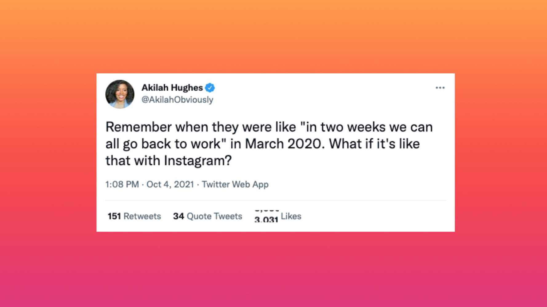 Funny Tweets About The Instagram, Facebook and WhatsApp Outages | HuffPost Life