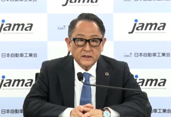 日本自動車工業会の豊田章男会長