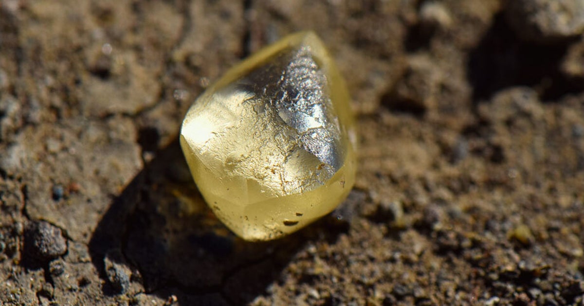 Californian Finds 4.38Carat Raw Yellow Diamond In Arkansas State Park