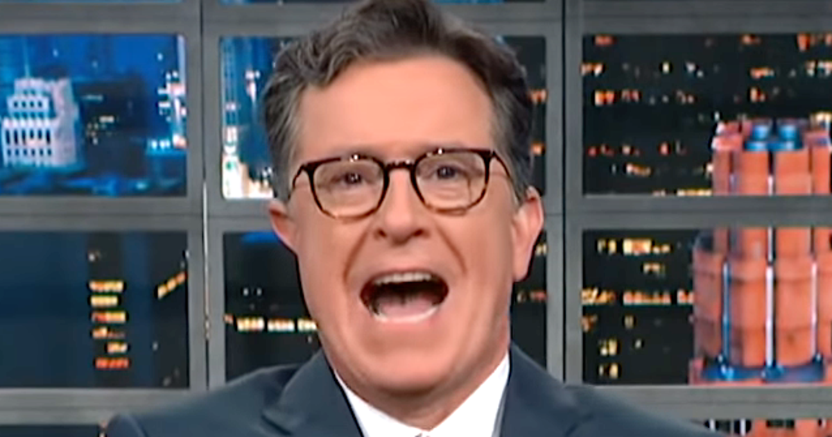 Colbert Facebook Stephen Colbert Spots The Most Humiliating Thing For Facebook During ...