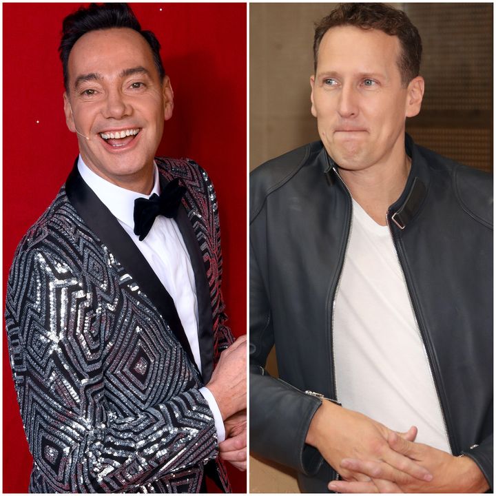 (L-R) Craig Revel Horwood and Brendan Cole