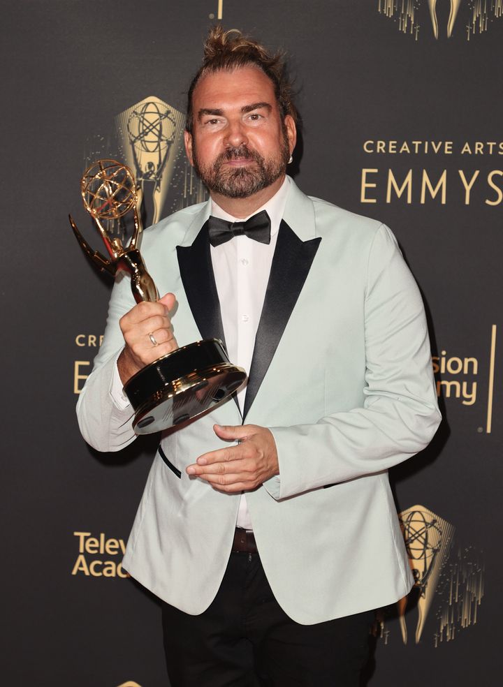 Marc Pilcher won the Creative Emmy for Outstanding Period And/Or Character Hairstyling for "Bridgerton" in September. 