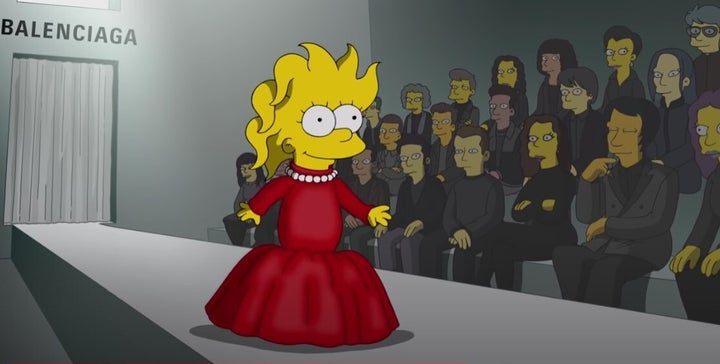 You Tube / The Simpsons - Balenciaga