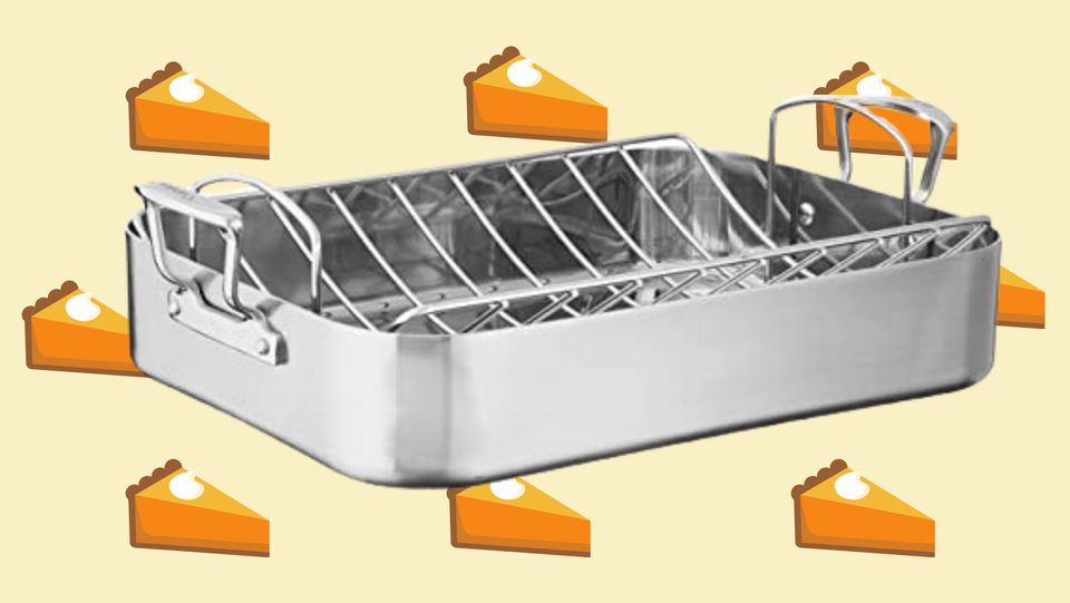 A solid roasting pan that won't collapse