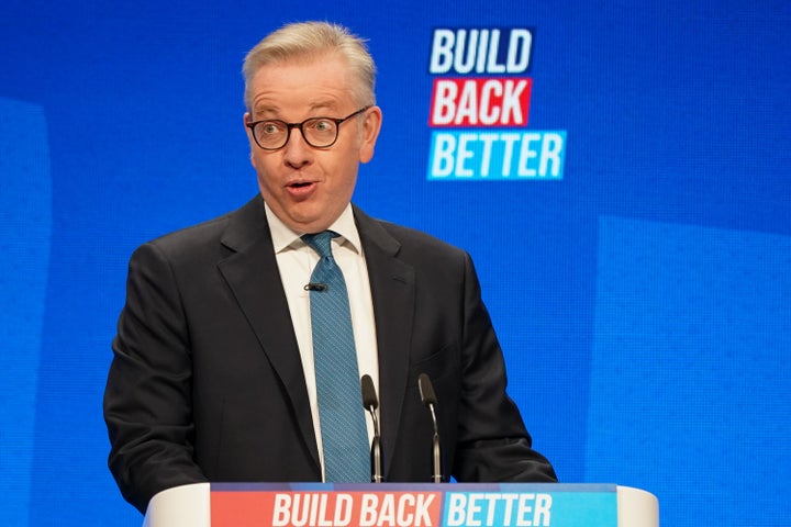 Gove was caught dancing on Tuesday night