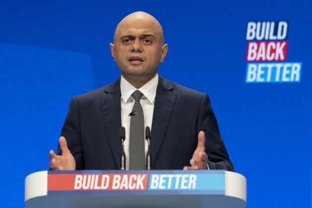 Health and social care secretary Sajid
