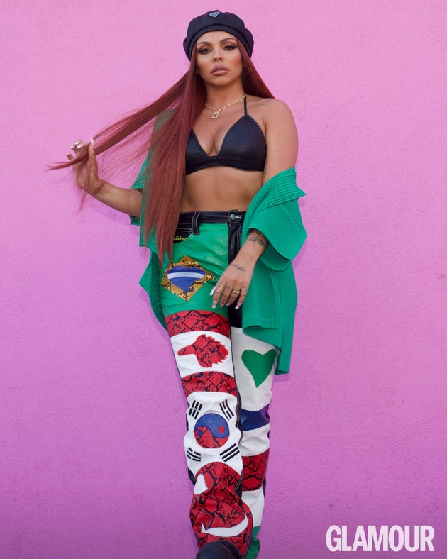 Jesy Nelson photographed for Glamour
